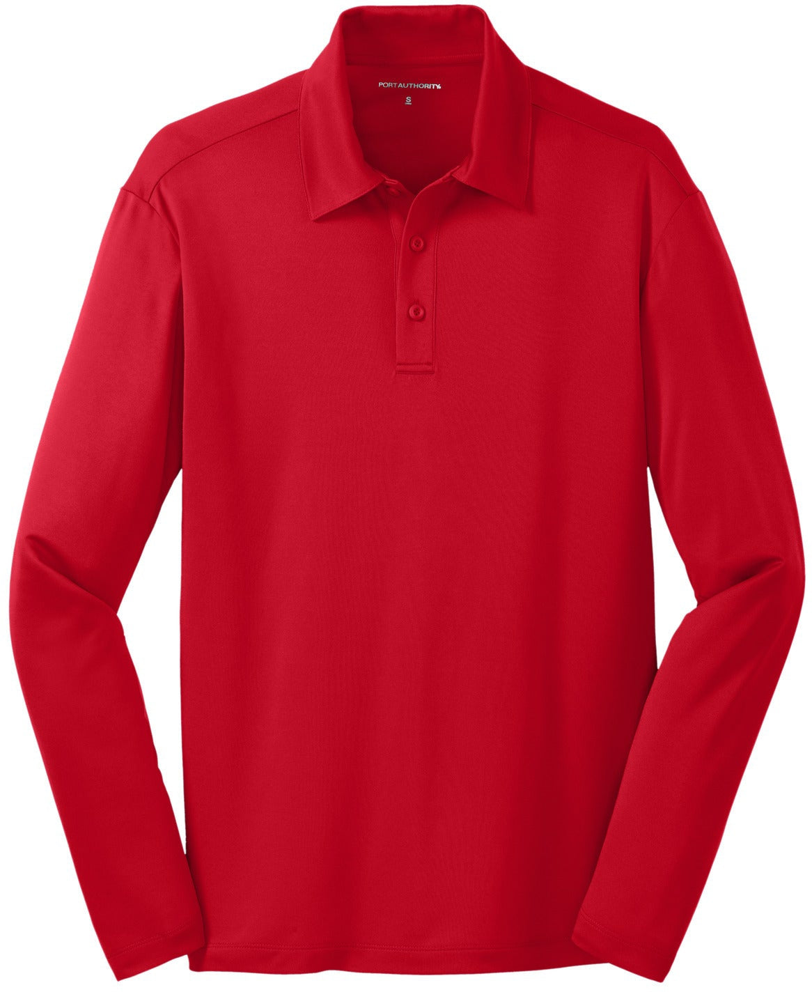 Port Authority Silk Touch Performance Long Sleeve Polo