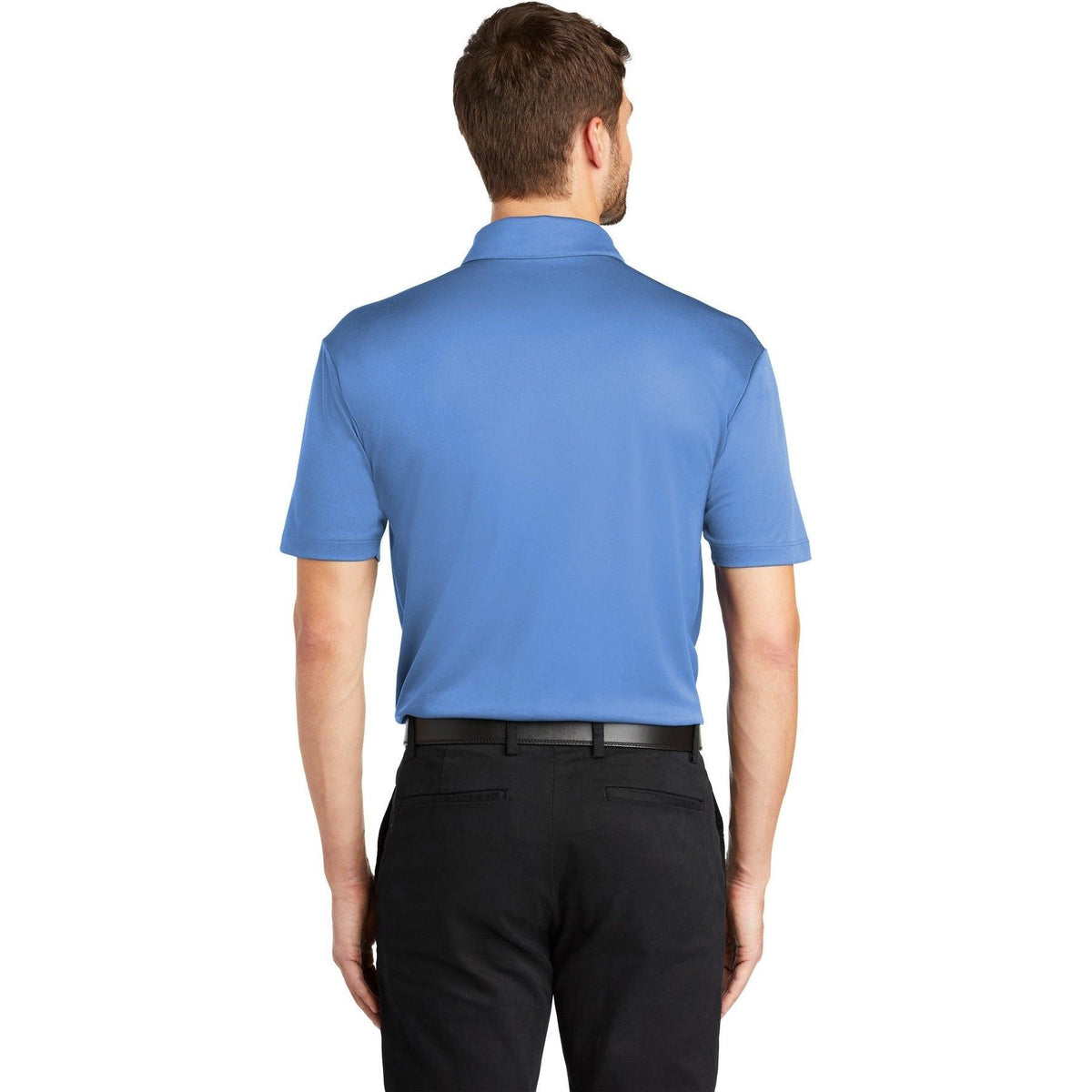 no-logo Port Authority Silk Touch Performance Pocket Polo-Regular-Port Authority-Thread Logic