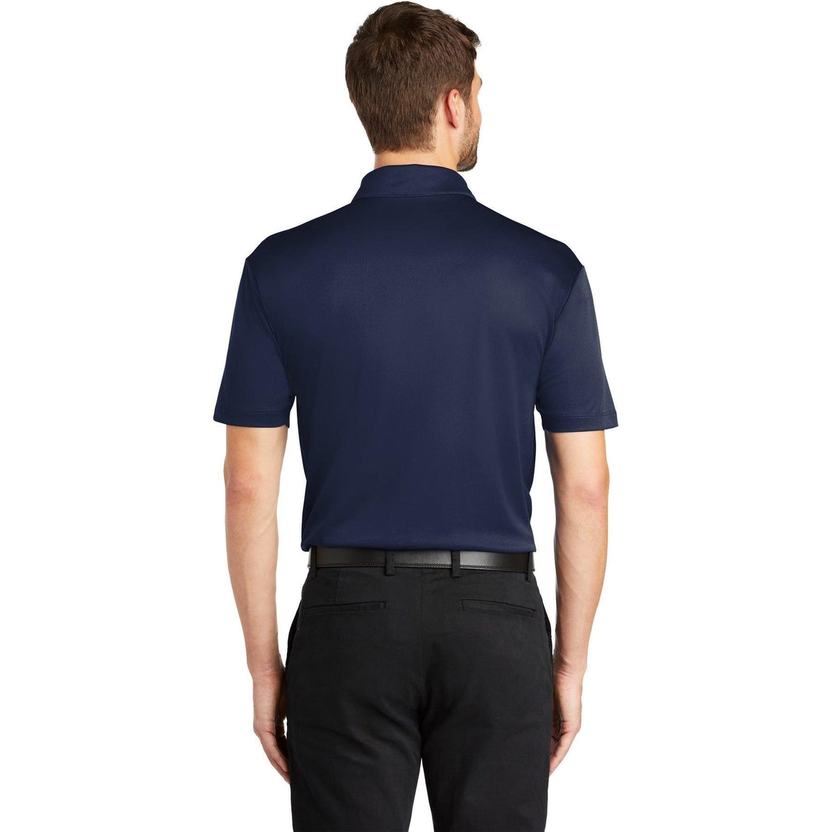 no-logo Port Authority Silk Touch Performance Pocket Polo-Regular-Port Authority-Thread Logic