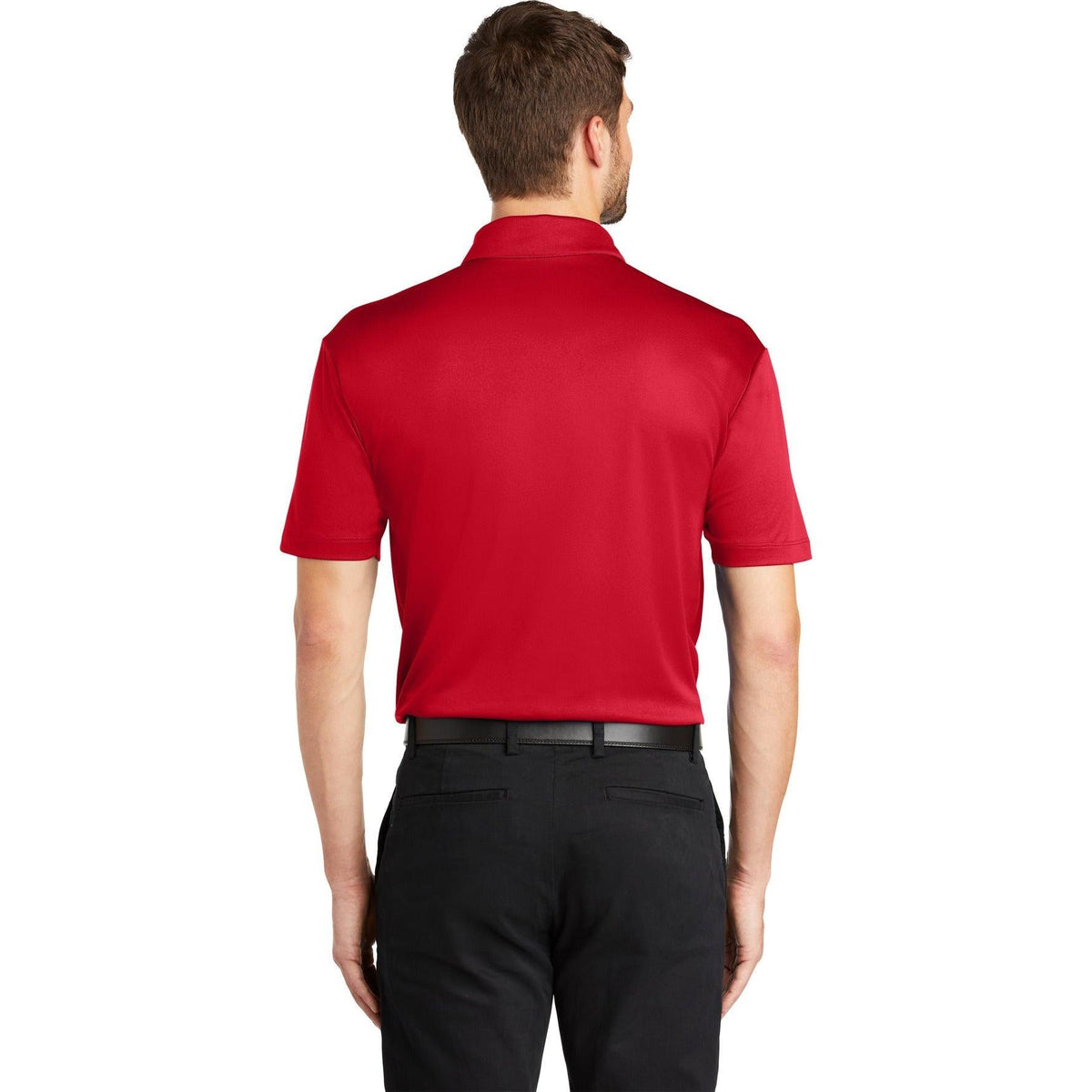no-logo Port Authority Silk Touch Performance Pocket Polo-Regular-Port Authority-Thread Logic