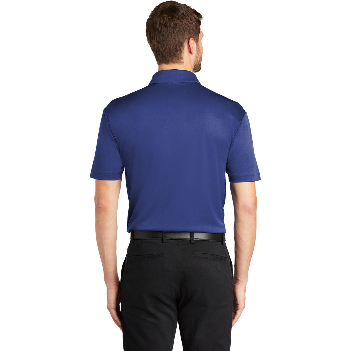 no-logo Port Authority Silk Touch Performance Pocket Polo-Regular-Port Authority-Thread Logic