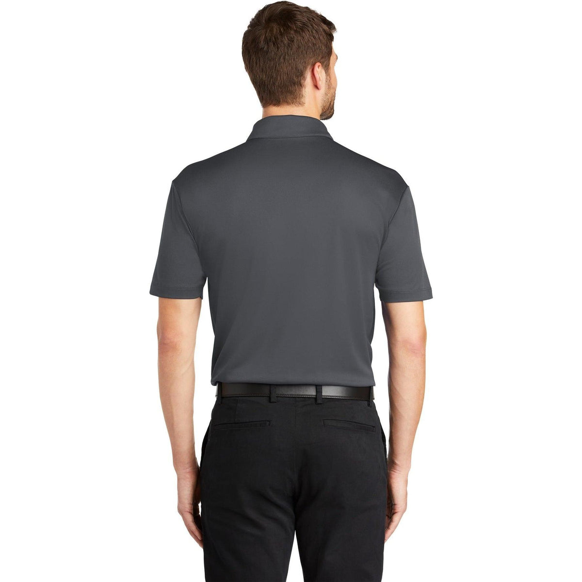 no-logo Port Authority Silk Touch Performance Pocket Polo-Regular-Port Authority-Thread Logic