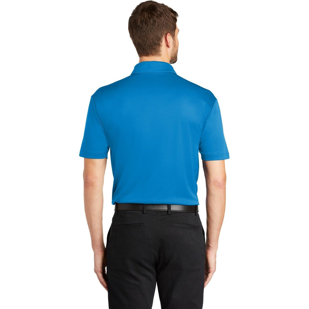 no-logo Port Authority Silk Touch Performance Pocket Polo-Regular-Port Authority-Thread Logic