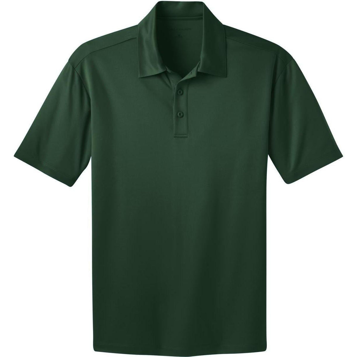 no-logo Port Authority Silk Touch Performance Polo-Regular-Port Authority-Dark Green-S-Thread Logic