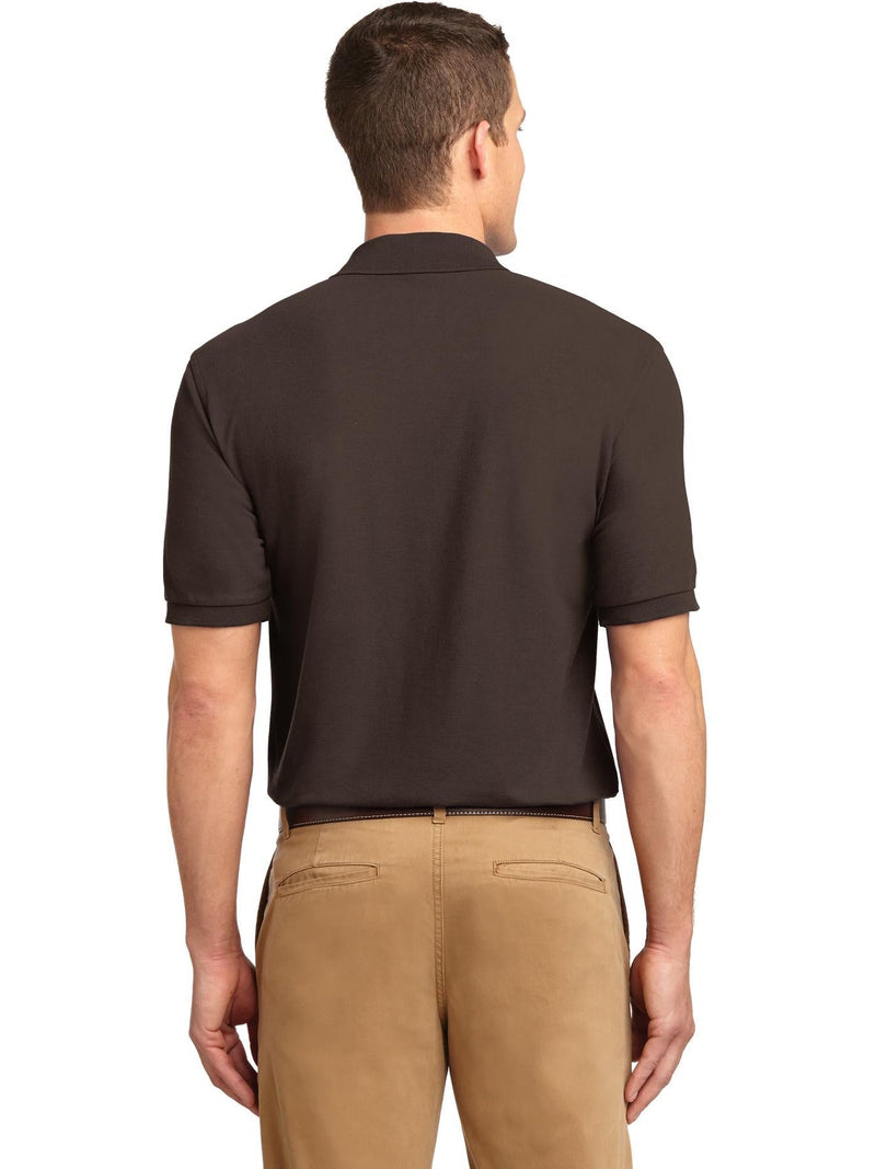 no-logo Port Authority Silk Touch Polo-Regular-Port Authority-Thread Logic