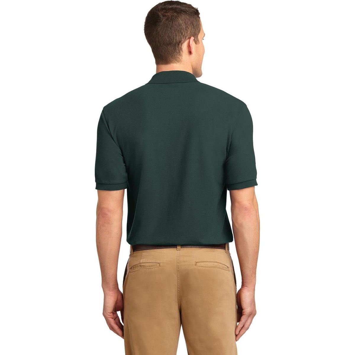 no-logo Port Authority Silk Touch Polo-Regular-Port Authority-Thread Logic