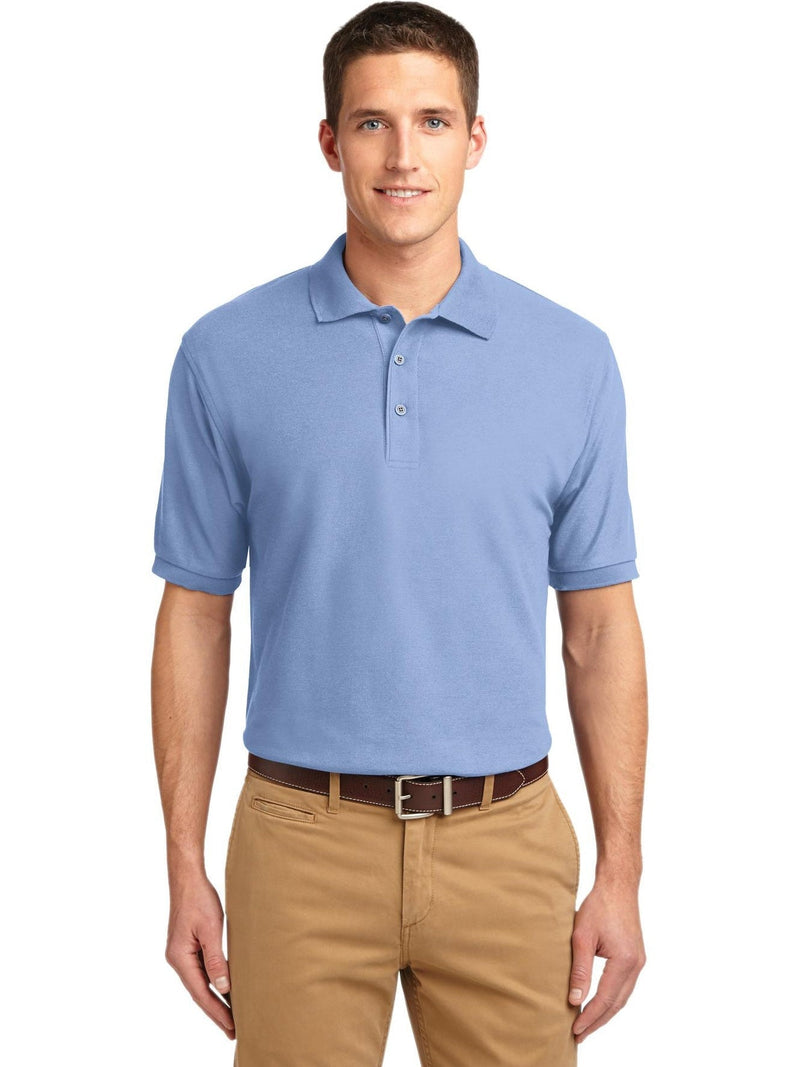 no-logo Port Authority Silk Touch Polo-Regular-Port Authority-Thread Logic