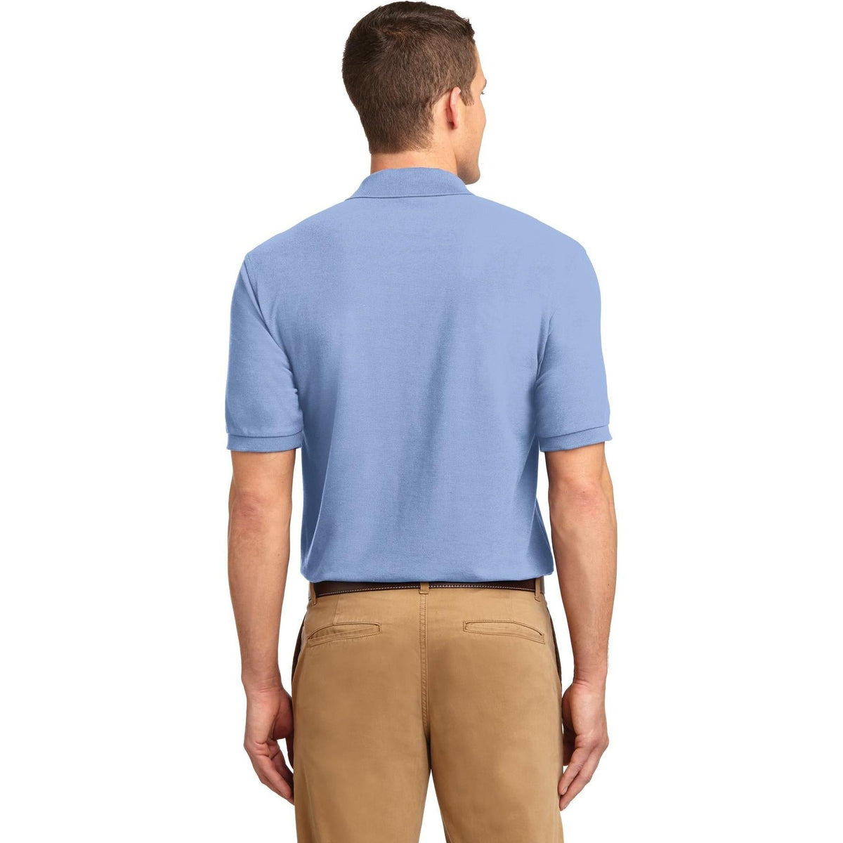 no-logo Port Authority Silk Touch Polo-Regular-Port Authority-Thread Logic