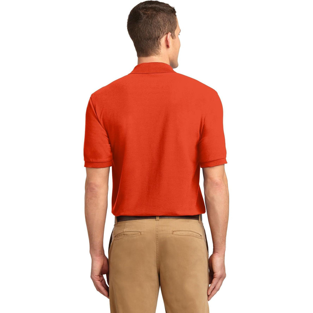 no-logo Port Authority Silk Touch Polo-Regular-Port Authority-Thread Logic