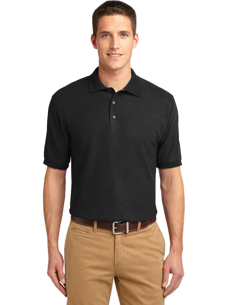 no-logo Port Authority Silk Touch Polo-Regular-Port Authority-Thread Logic