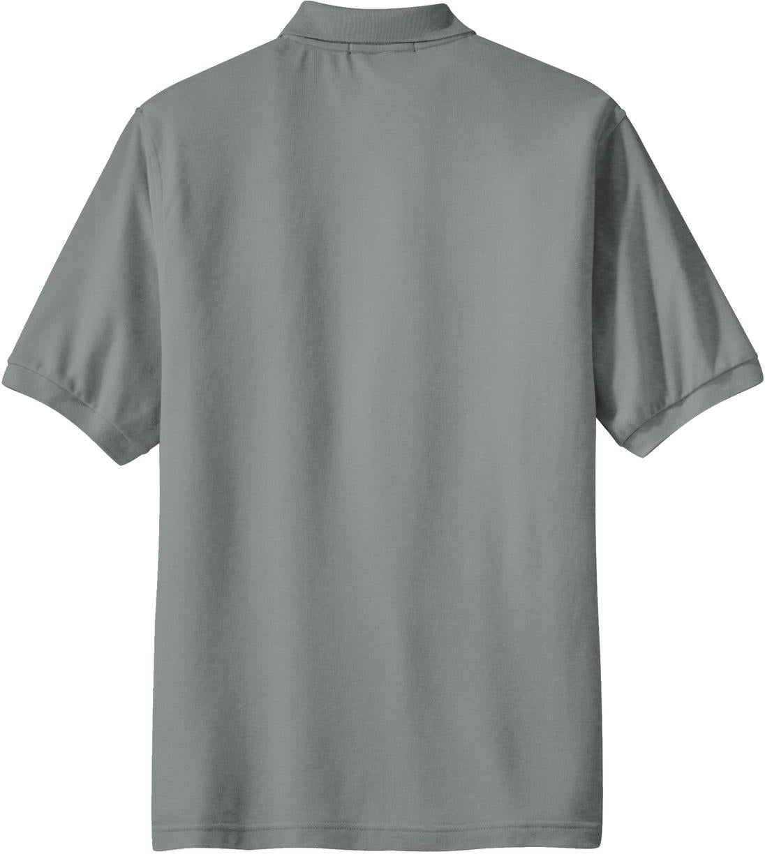no-logo Port Authority Silk Touch Polo Shirt with Pocket-Regular-Port Authority-Thread Logic