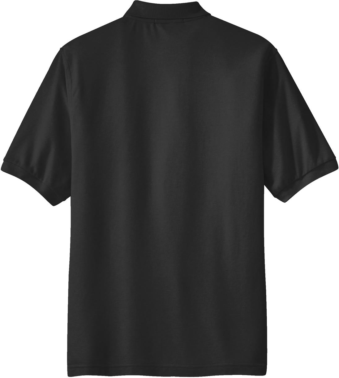 no-logo Port Authority Silk Touch Polo Shirt with Pocket-Regular-Port Authority-Thread Logic