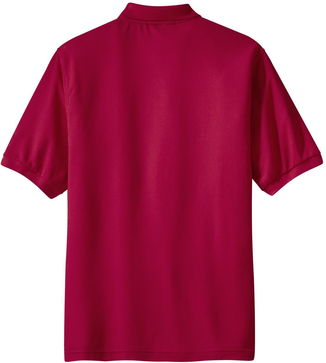 no-logo Port Authority Silk Touch Polo Shirt with Pocket-Regular-Port Authority-Thread Logic
