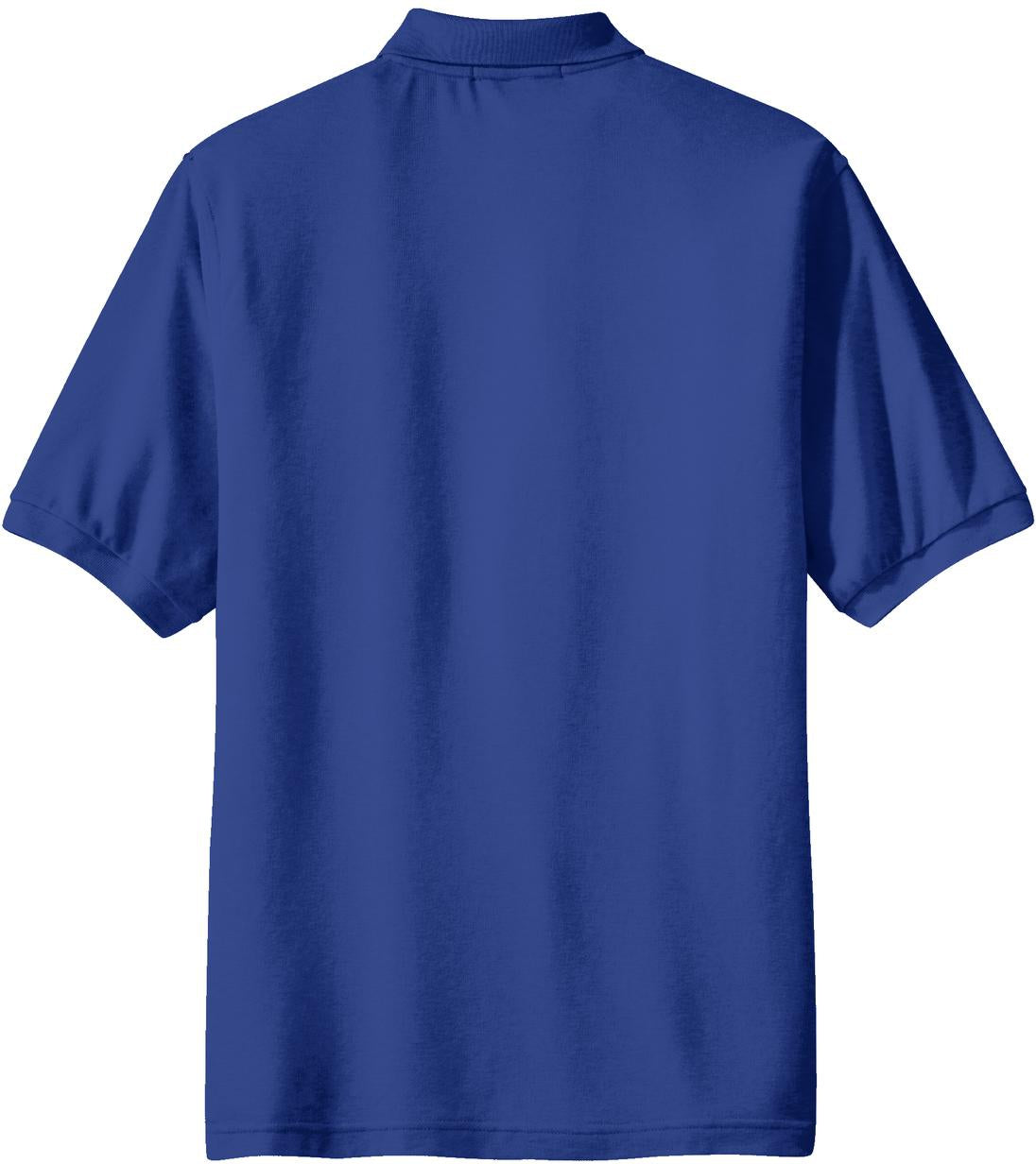no-logo Port Authority Silk Touch Polo Shirt with Pocket-Regular-Port Authority-Thread Logic