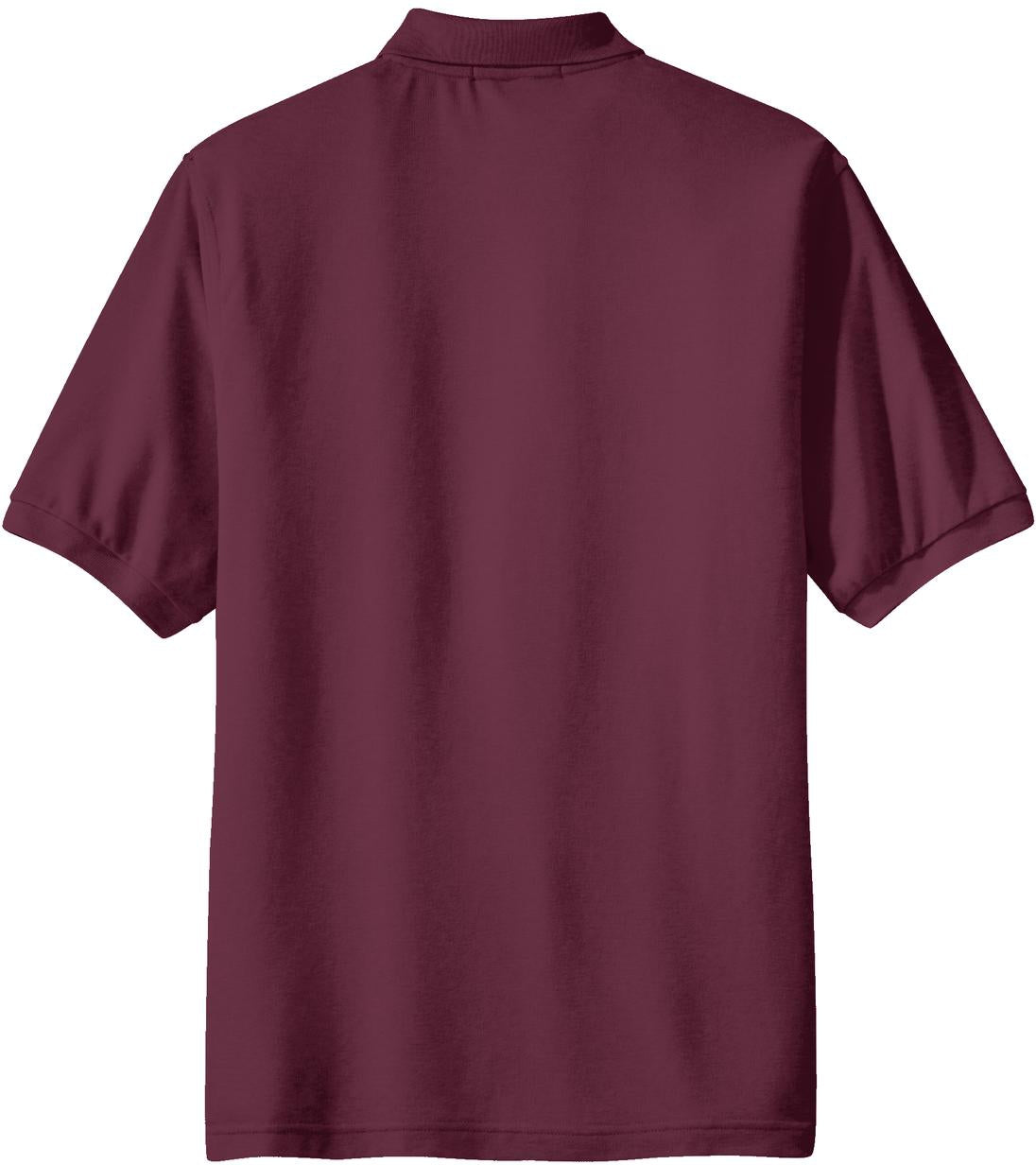 no-logo Port Authority Silk Touch Polo Shirt with Pocket-Regular-Port Authority-Thread Logic