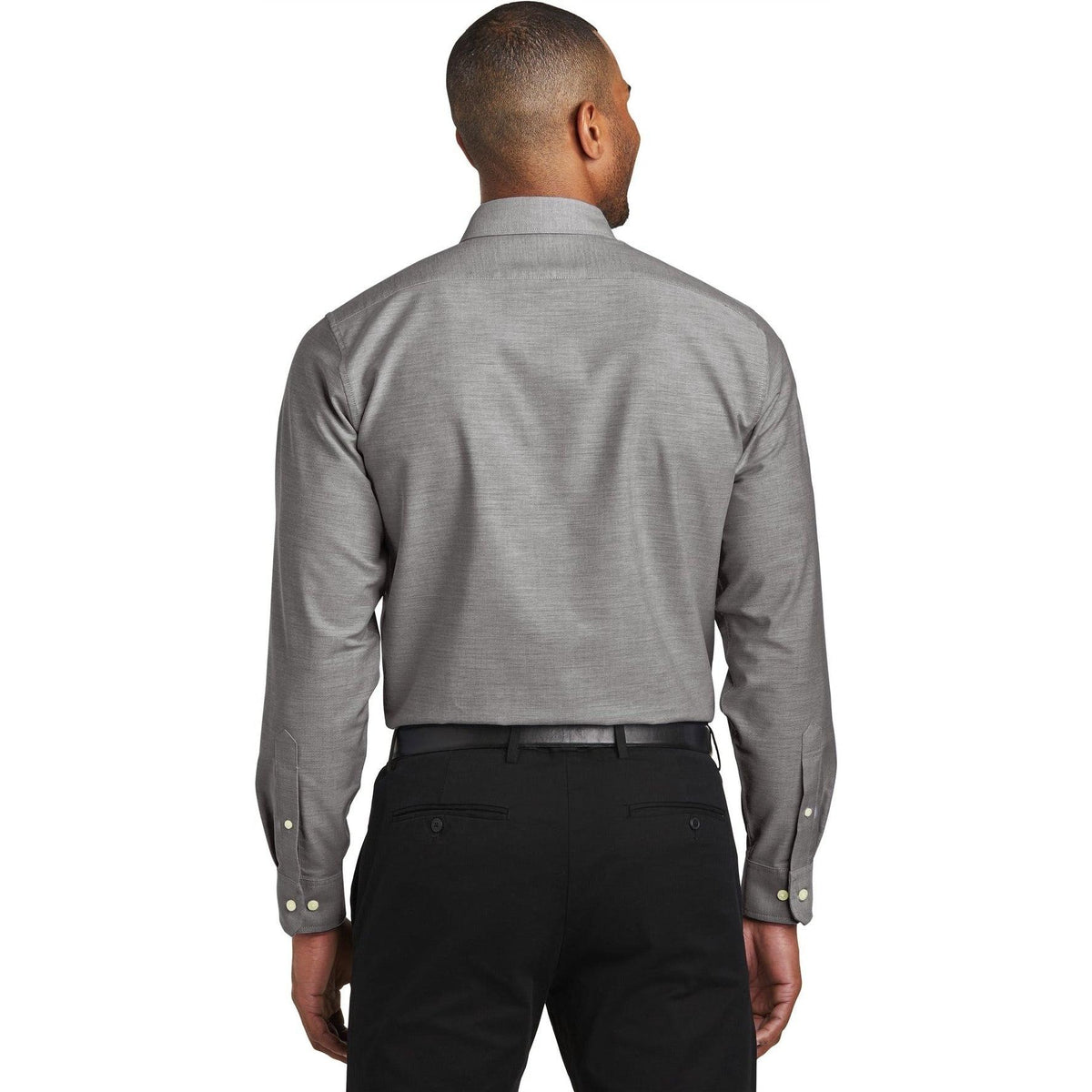 no-logo Port Authority Slim Fit SuperPro Oxford Shirt-Dress Shirts-Port Authority-Thread Logic