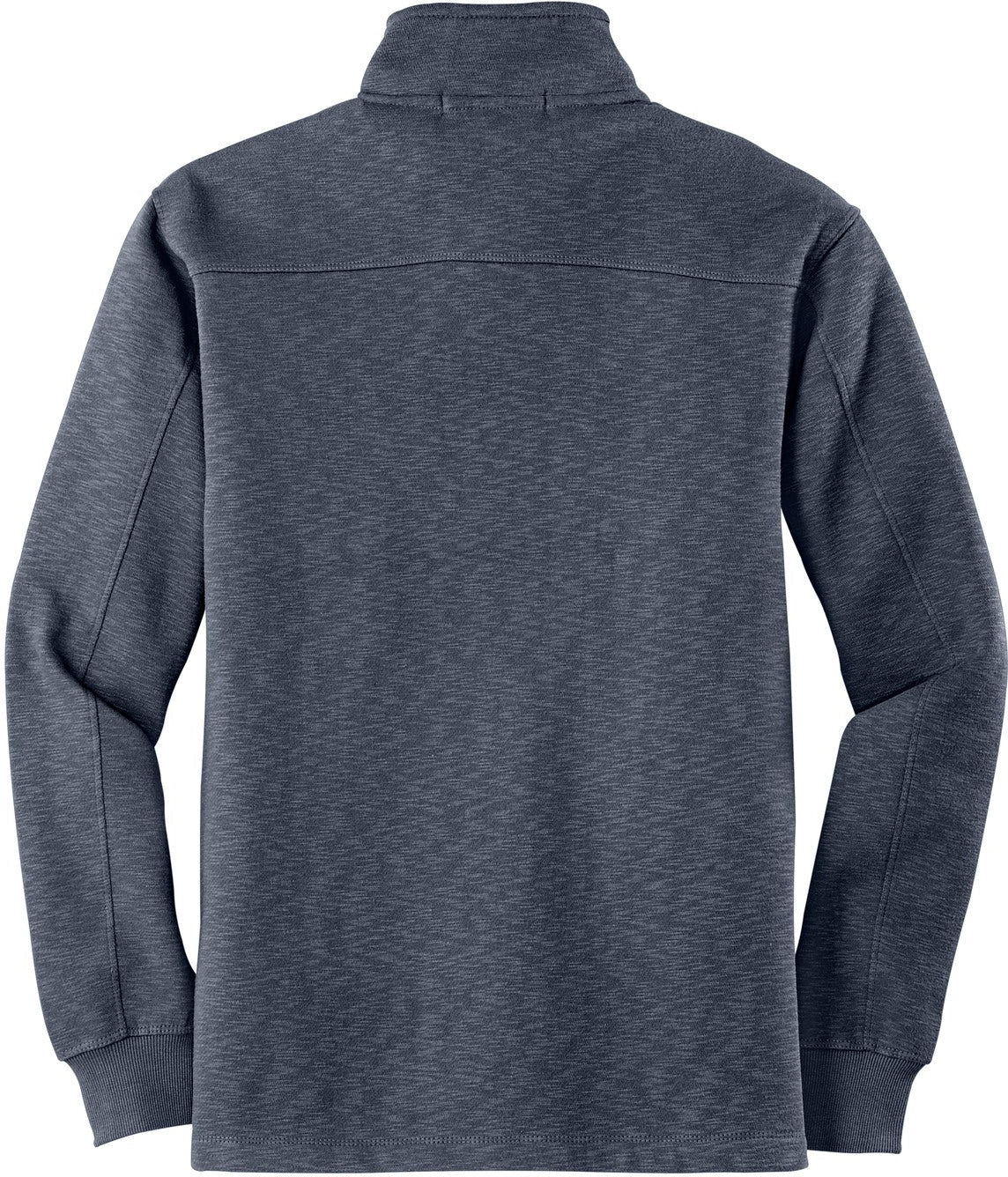 no-logo Port Authority Slub Fleece 1/4-Zip Pullover-Regular-Port Authority-Thread Logic