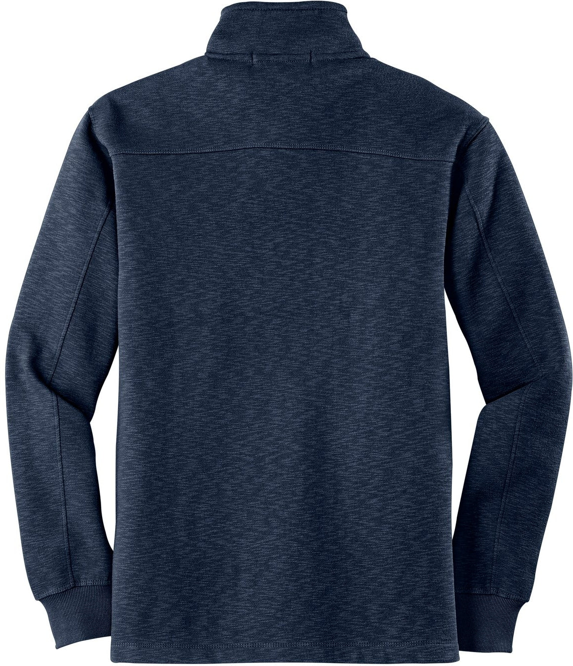 no-logo Port Authority Slub Fleece 1/4-Zip Pullover-Regular-Port Authority-Thread Logic