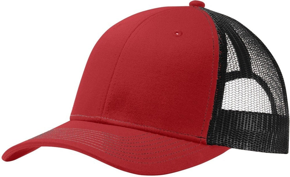 no-logo Port Authority Snapback Trucker Cap-Regular-Port Authority-Thread Logic 