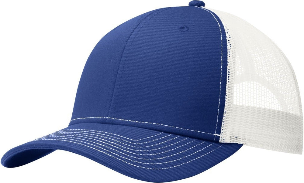 no-logo Port Authority Snapback Trucker Cap-Regular-Port Authority-Thread Logic 