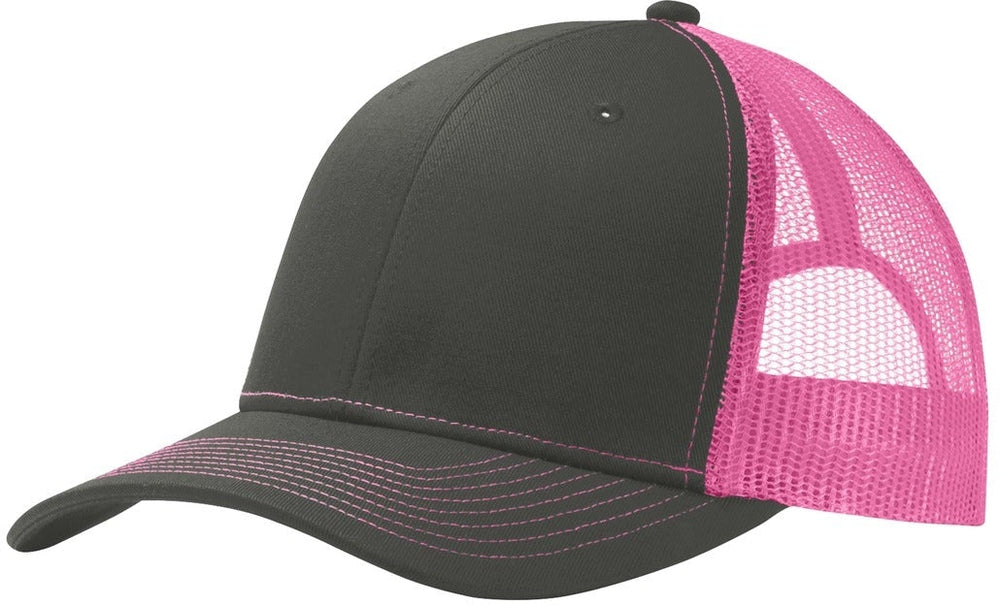 no-logo Port Authority Snapback Trucker Cap-Regular-Port Authority-Thread Logic 