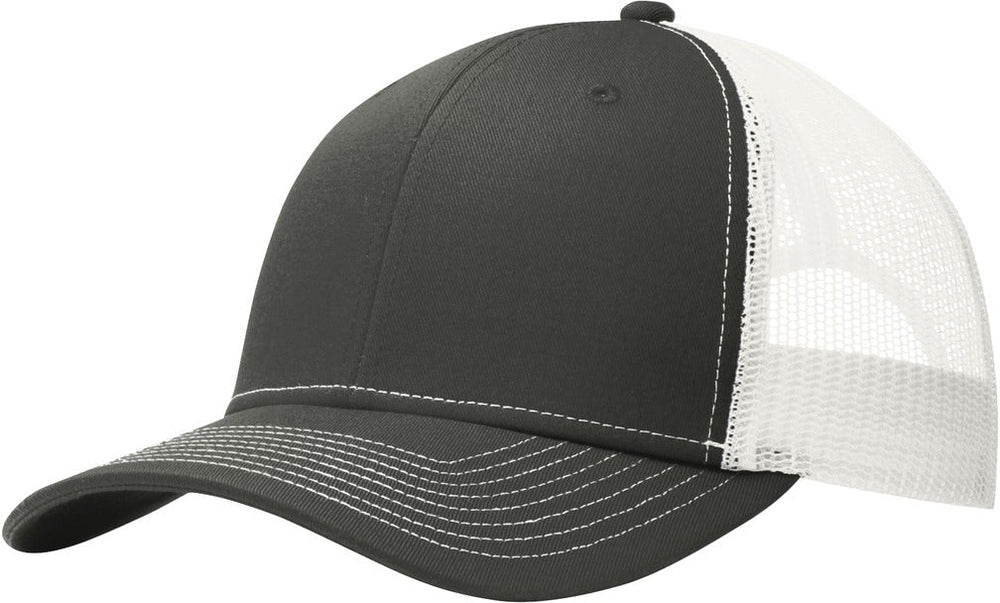 no-logo Port Authority Snapback Trucker Cap-Regular-Port Authority-Thread Logic 