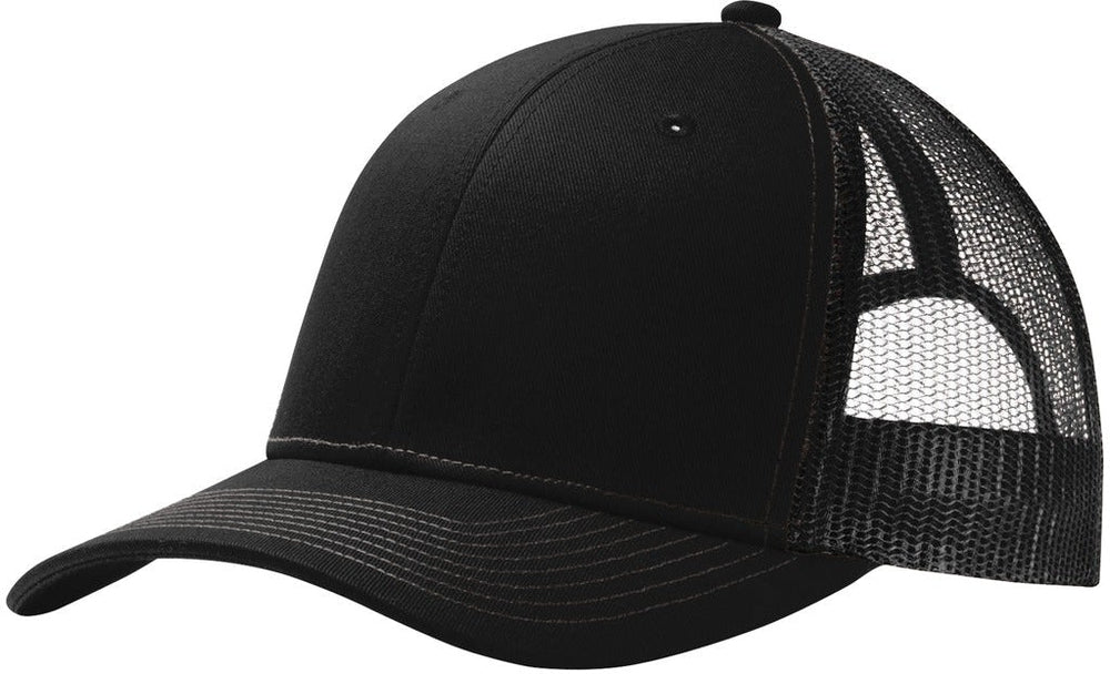no-logo Port Authority Snapback Trucker Cap-Regular-Port Authority-Thread Logic 