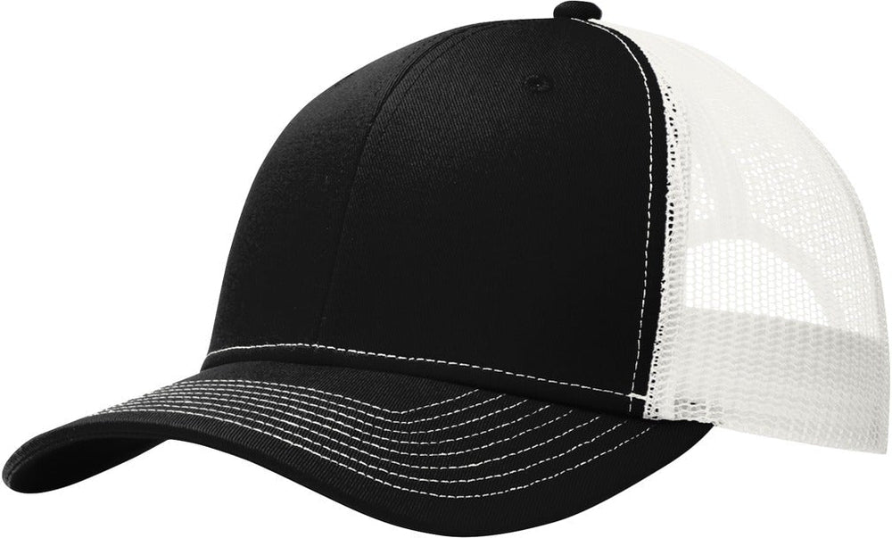 no-logo Port Authority Snapback Trucker Cap-Regular-Port Authority-Thread Logic 