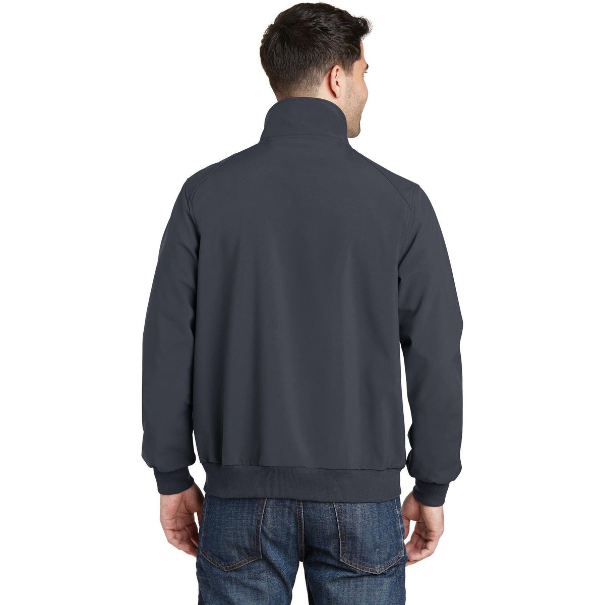 no-logo Port Authority Soft Shell Bomber Jacket-Regular-Port Authority-Thread Logic