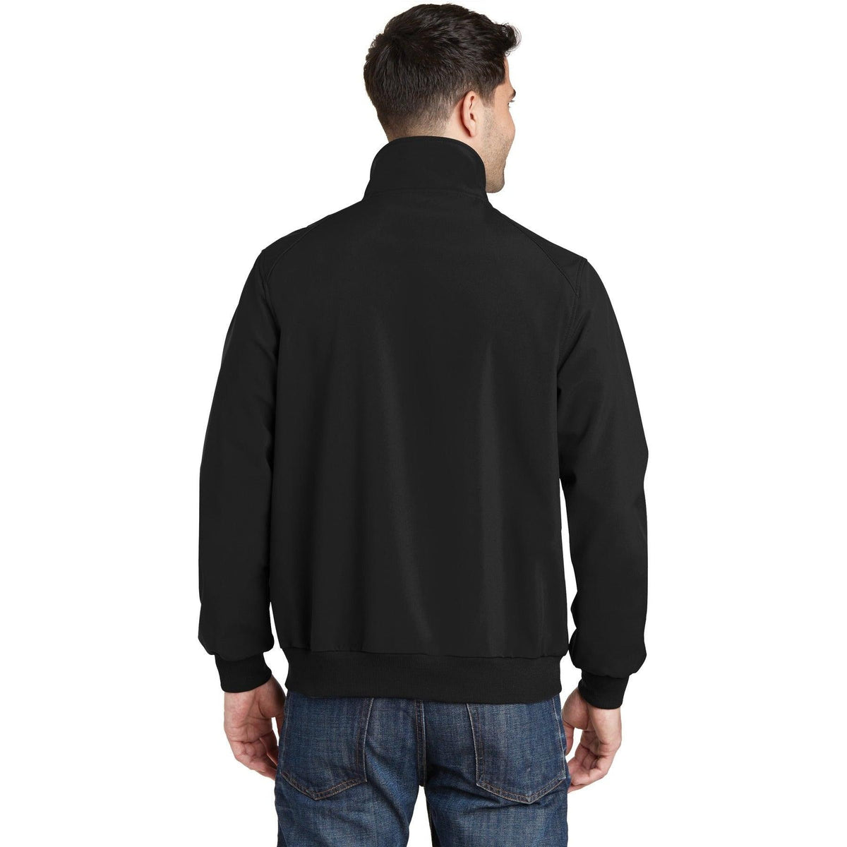 no-logo Port Authority Soft Shell Bomber Jacket-Regular-Port Authority-Thread Logic