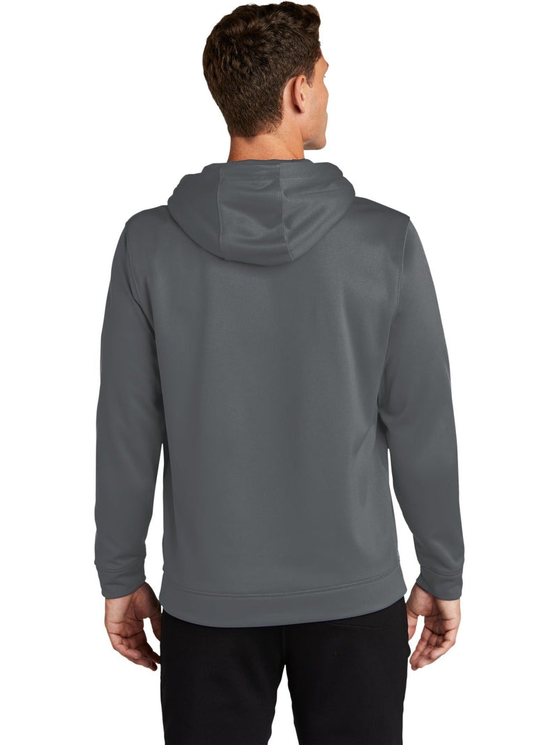 no-logo Port Authority Sport-Wick Fleece Hooded Pullover-Regular-Port Authority-Thread Logic