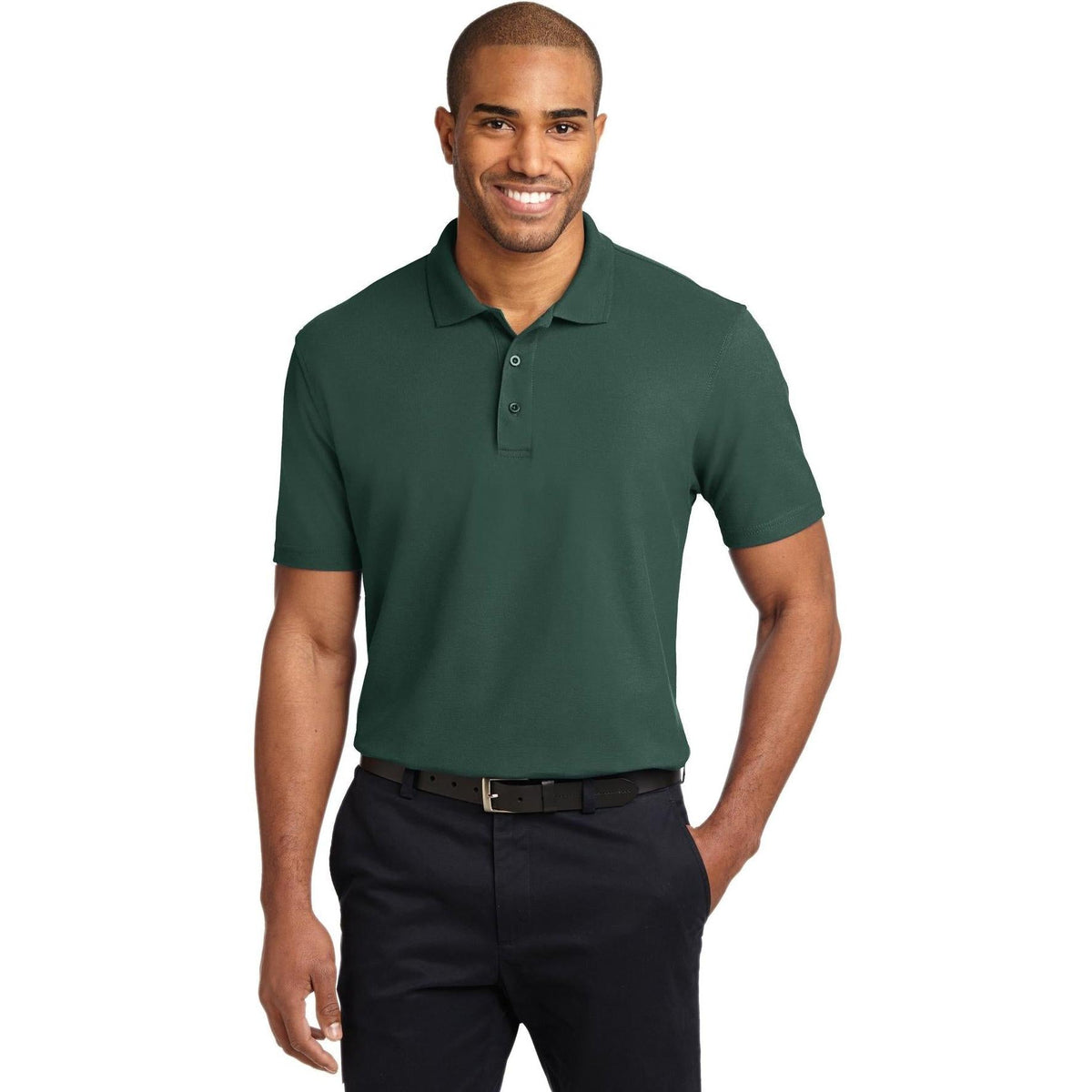 no-logo Port Authority Stain-Resistant Polo Shirt-Regular-Port Authority-Thread Logic