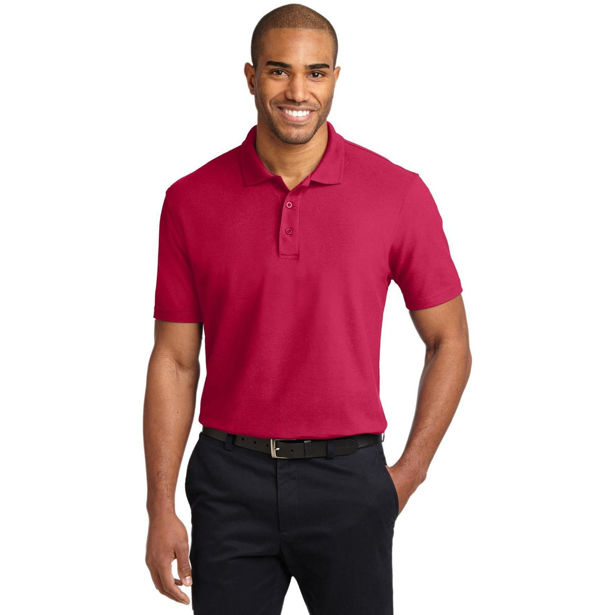 no-logo Port Authority Stain-Resistant Polo Shirt-Regular-Port Authority-Thread Logic