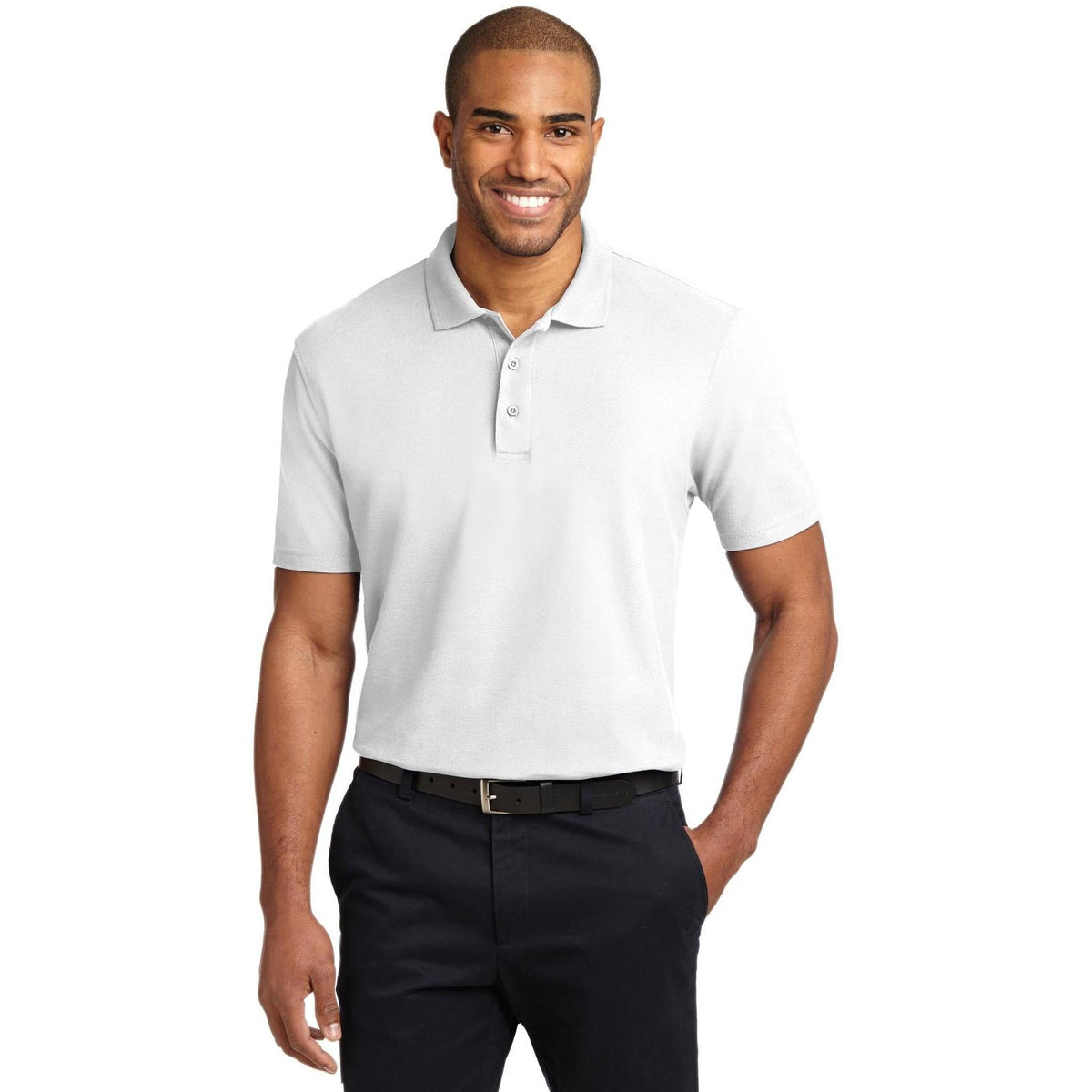 no-logo Port Authority Stain-Resistant Polo Shirt-Regular-Port Authority-Thread Logic