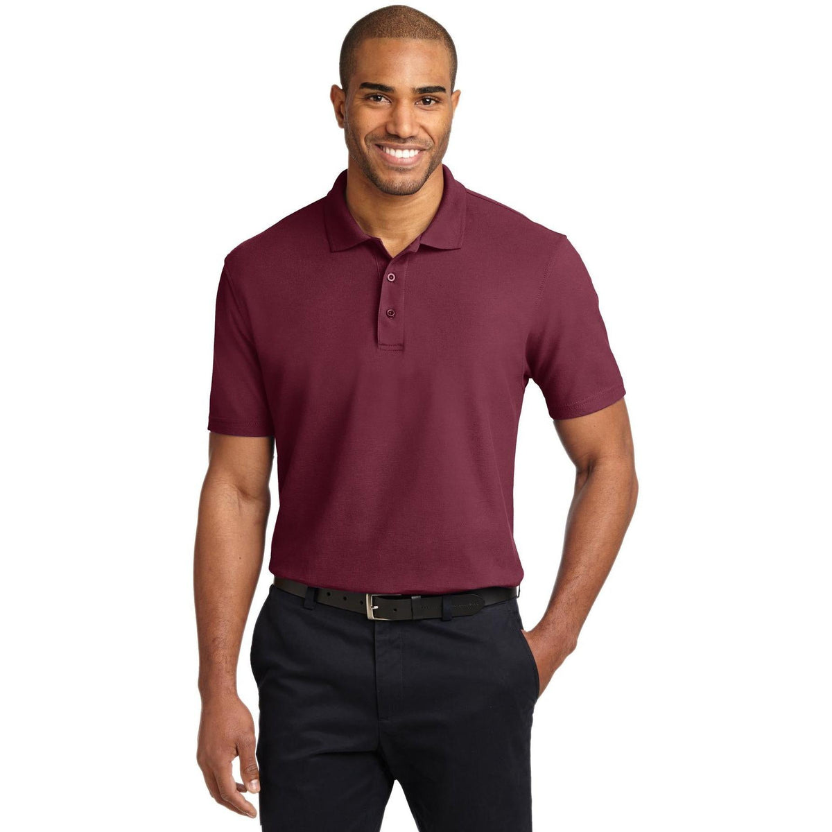 no-logo Port Authority Stain-Resistant Polo Shirt-Regular-Port Authority-Thread Logic