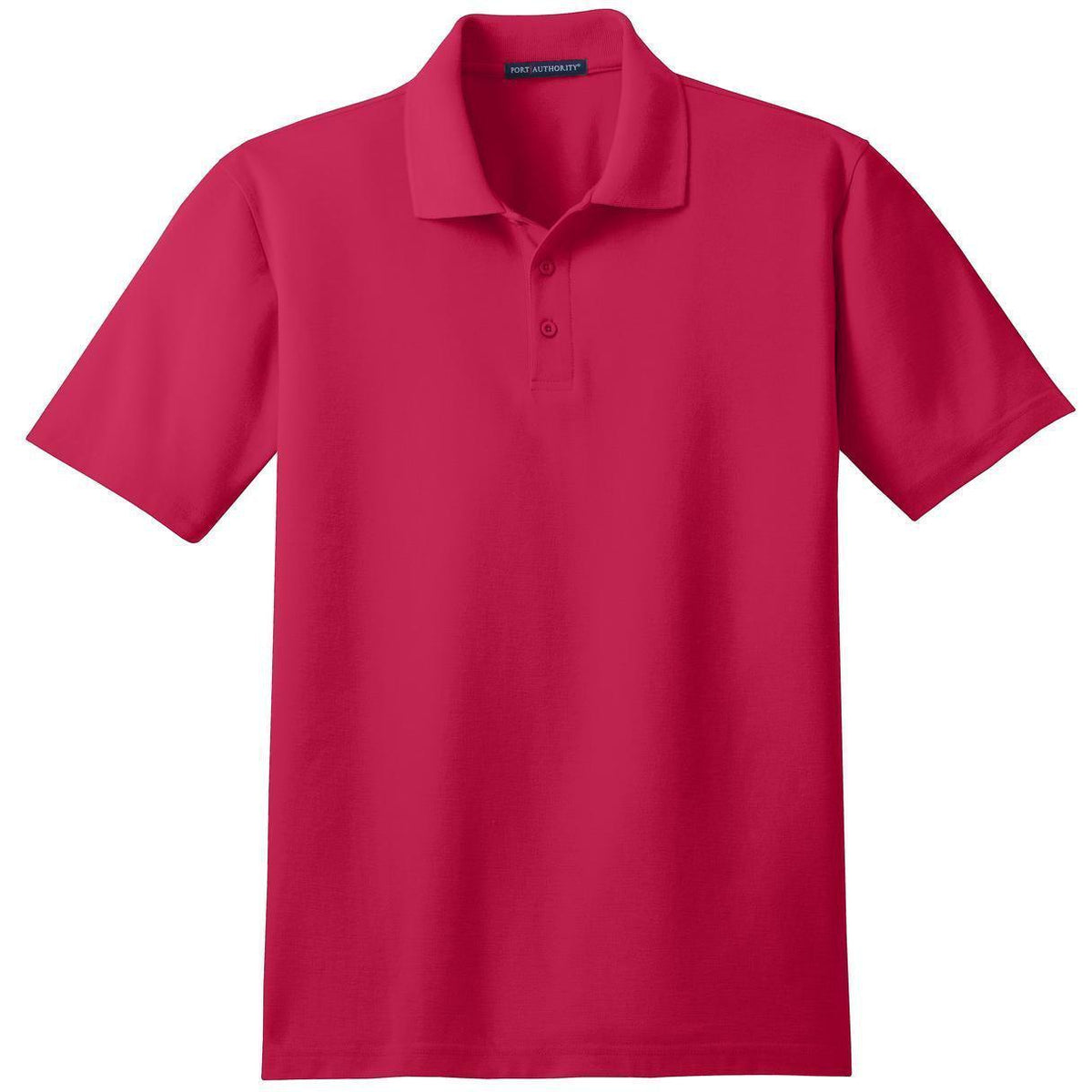 no-logo Port Authority Stain-Resistant Polo Shirt-Regular-Port Authority-Red-S-Thread Logic