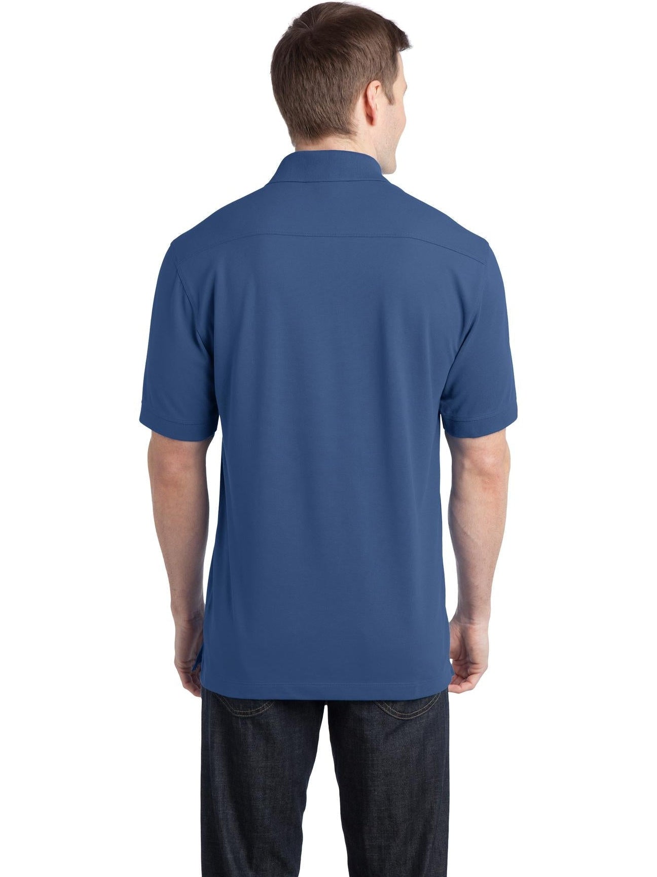 no-logo Port Authority Stretch Pique Polo-Active-Port Authority-Thread Logic