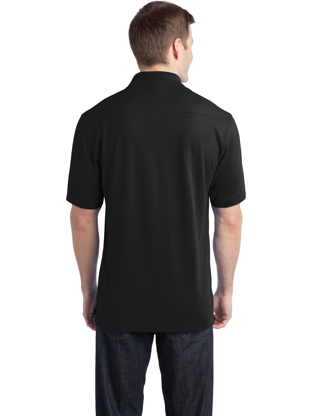 no-logo Port Authority Stretch Pique Polo-Active-Port Authority-Thread Logic