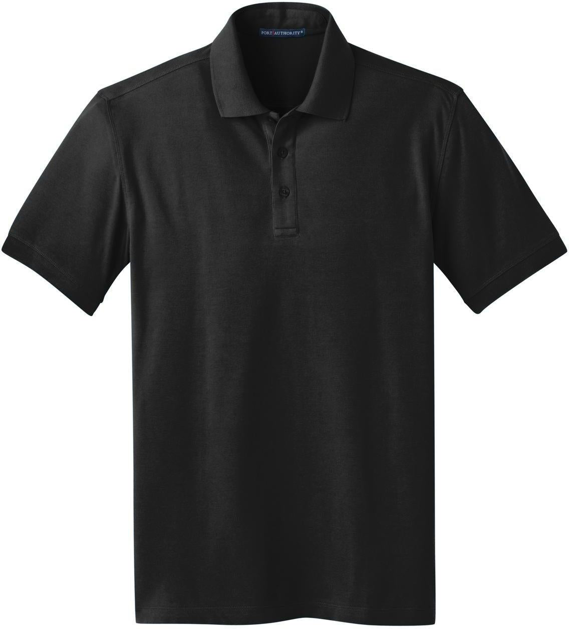 OUTLET-Port Authority Stretch Pique Polo