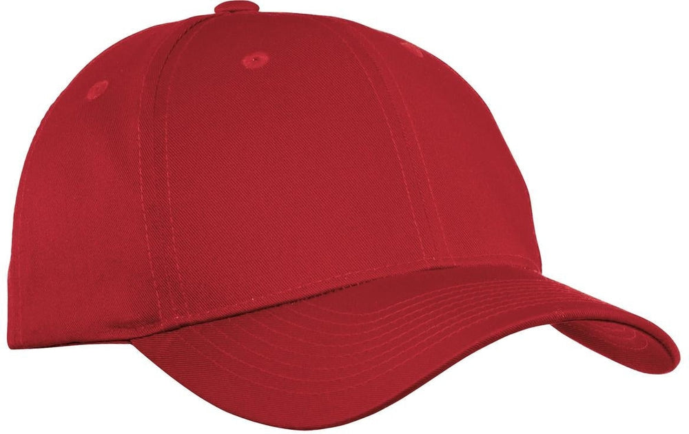 no-logo Port Authority Structured Fine Twill Cap-Regular-Port Authority-Thread Logic 