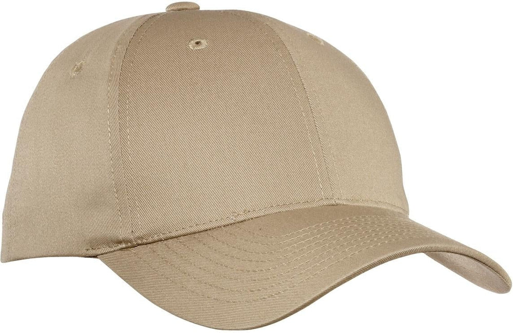 no-logo Port Authority Structured Fine Twill Cap-Regular-Port Authority-Thread Logic 