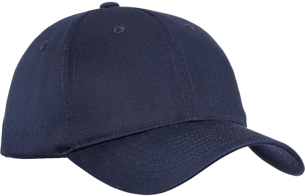 no-logo Port Authority Structured Fine Twill Cap-Regular-Port Authority-Thread Logic 
