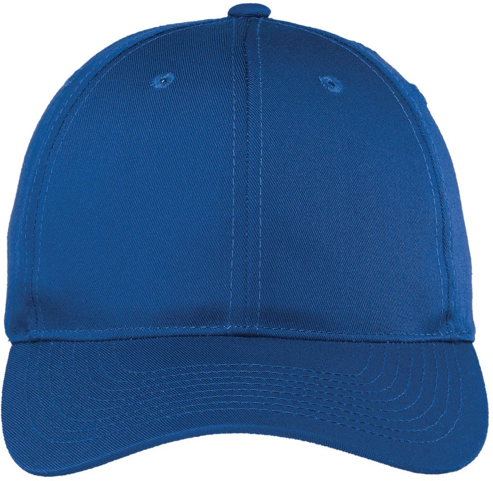Port Authority Structured Fine Twill Cap-Regular-Port Authority-Royal-OSFA-Thread Logic 