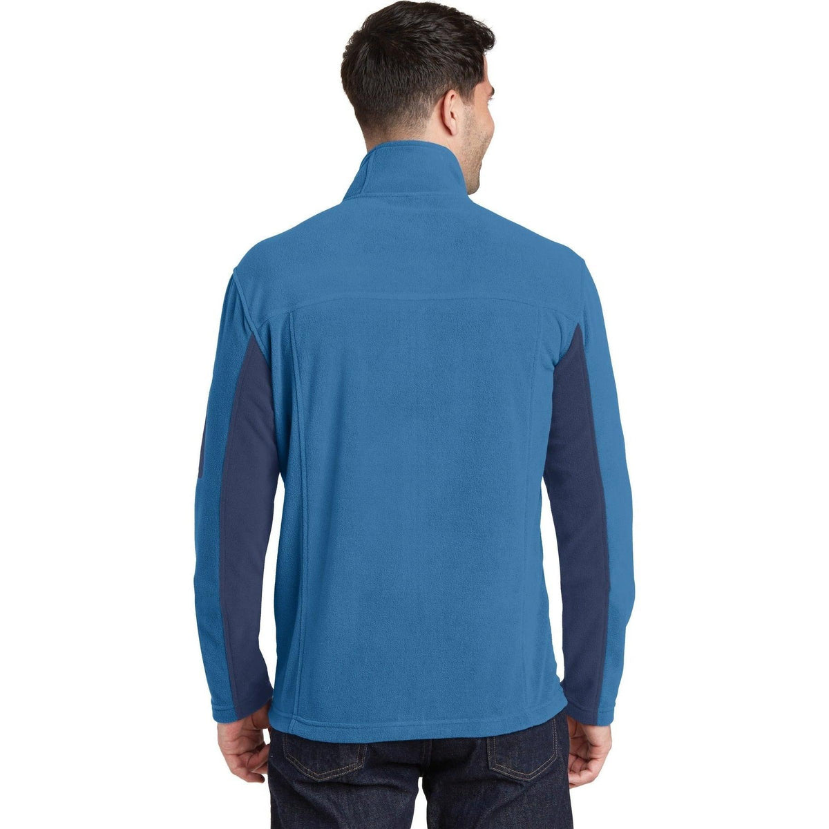 no-logo Port Authority Summit Fleece Full-Zip Jacket-Regular-Port Authority-Thread Logic