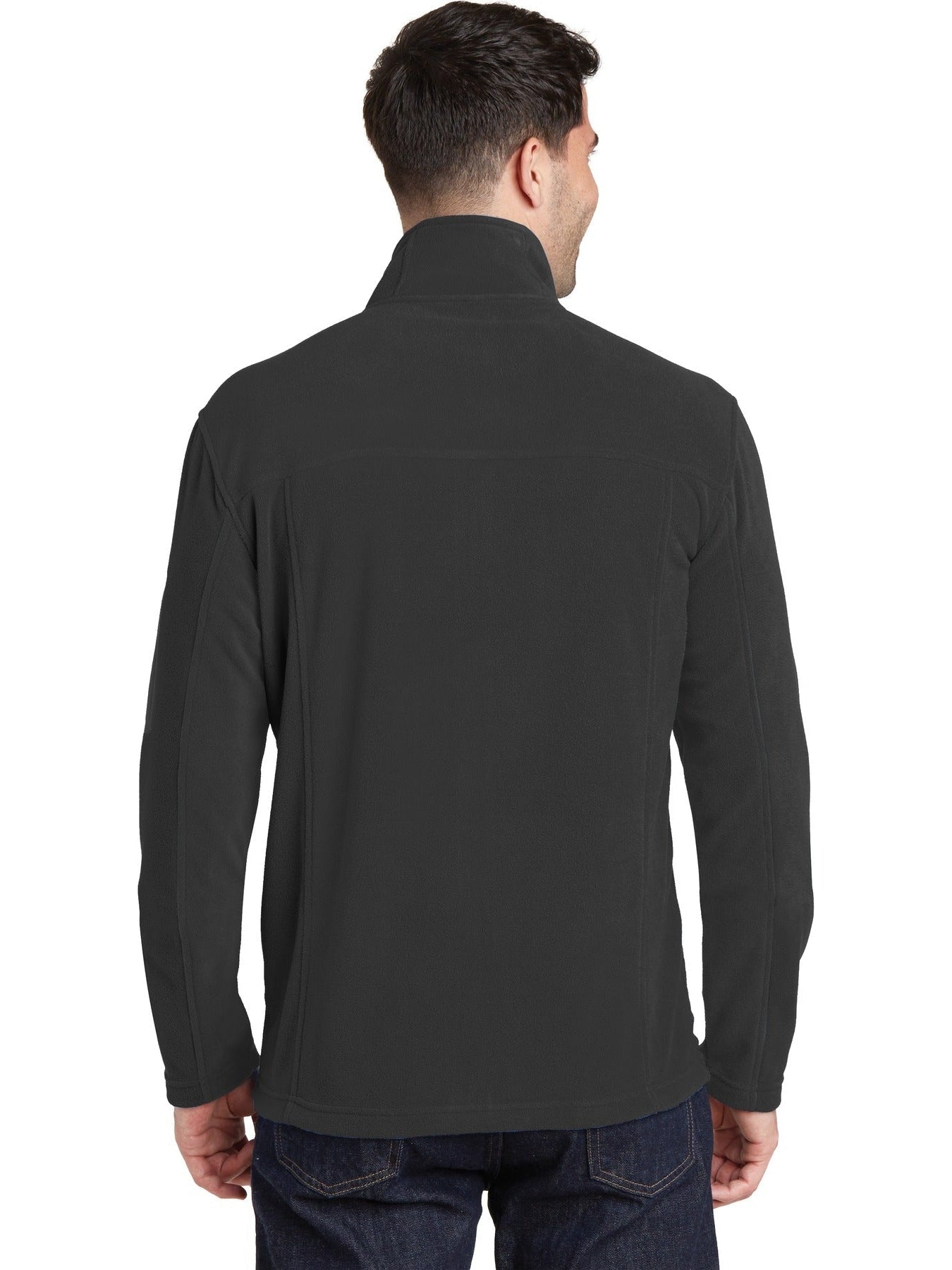 no-logo Port Authority Summit Fleece Full-Zip Jacket-Regular-Port Authority-Thread Logic