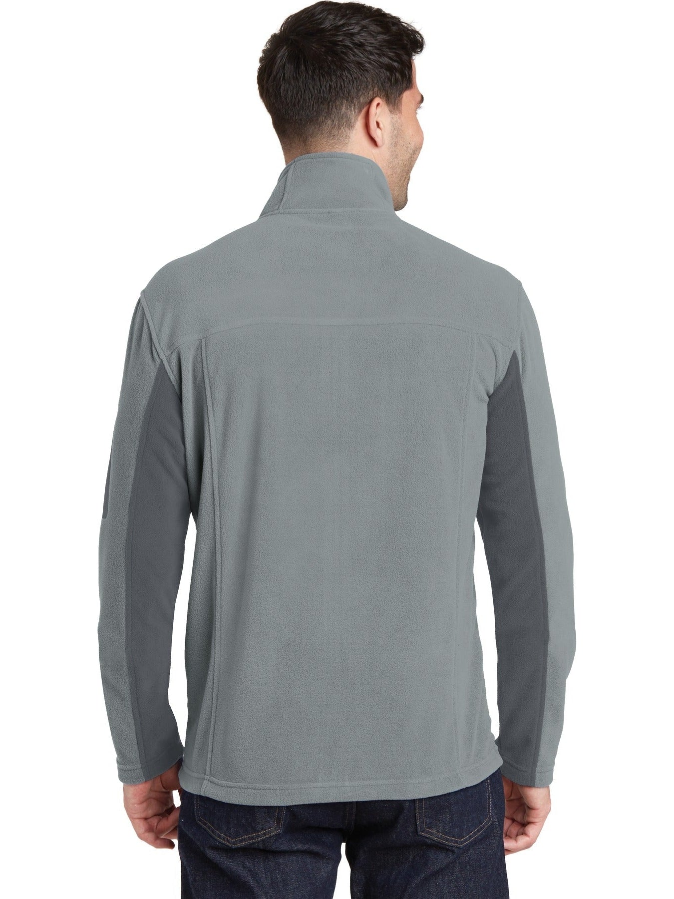 no-logo Port Authority Summit Fleece Full-Zip Jacket-Regular-Port Authority-Thread Logic