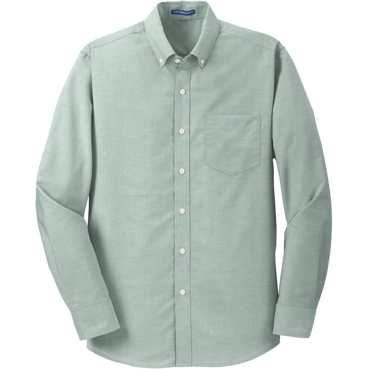no-logo Port Authority SuperPro Oxford Shirt-Dress Shirts-Port Authority-Green-S-Thread Logic