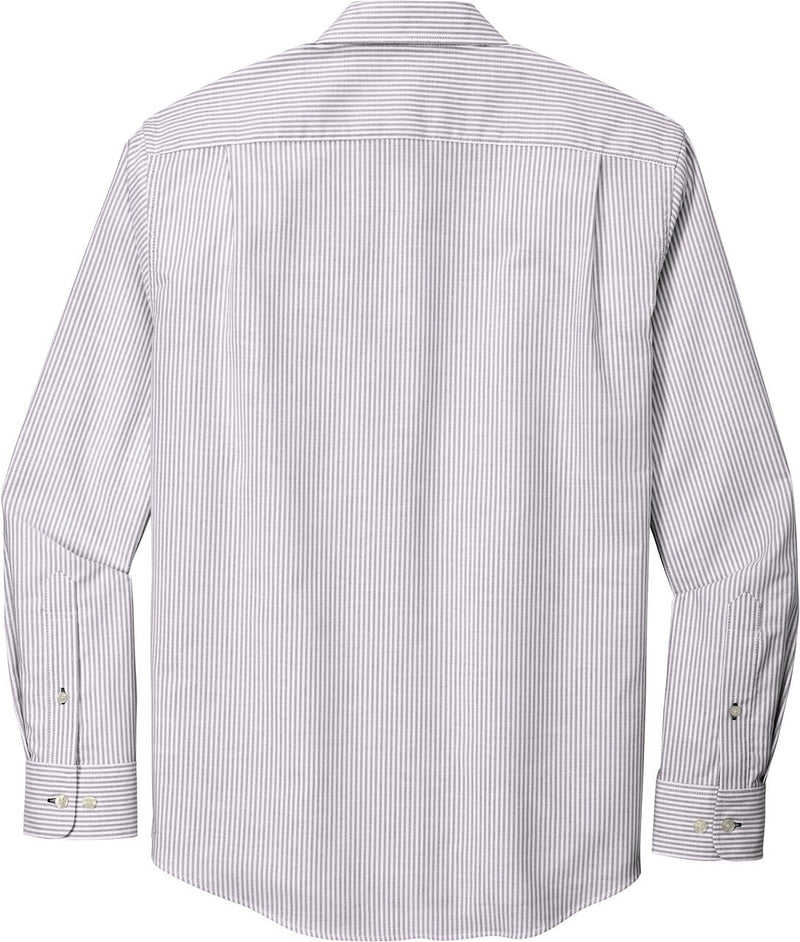 no-logo Port Authority SuperPro Oxford Stripe Shirt-Regular-Port Authority-Thread Logic