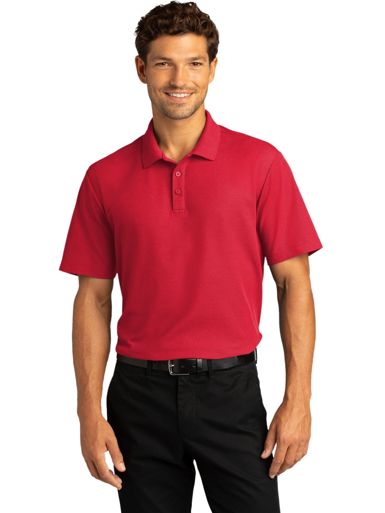no-logo Port Authority SuperPro React Polo-Regular-Port Authority-Thread Logic