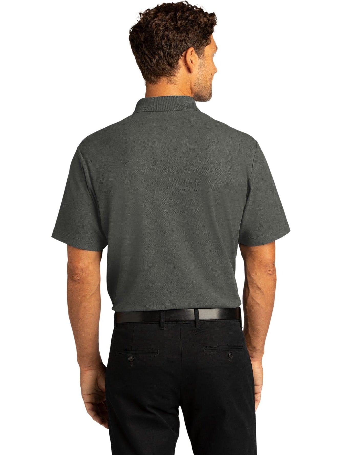 no-logo Port Authority SuperPro React Polo-Regular-Port Authority-Thread Logic